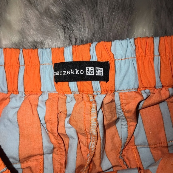 Marimekko x  Uniqlo Poplin Stripe Shorts size Small - Picture 5 of 7